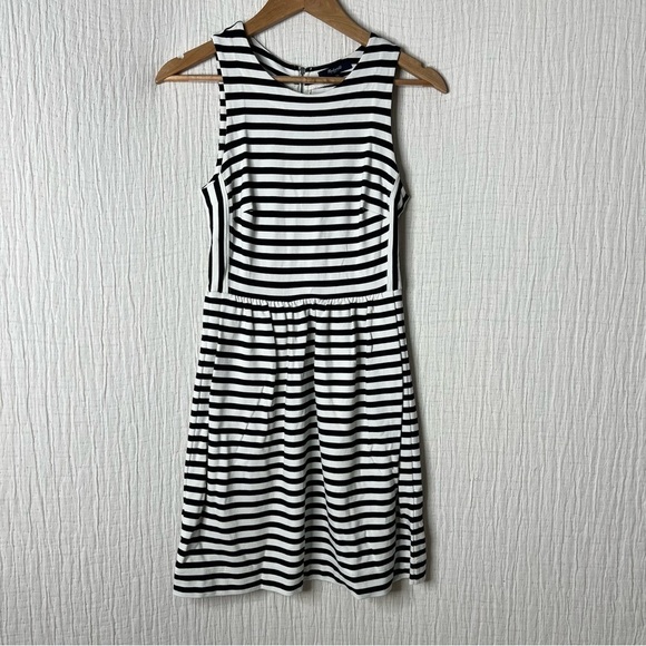 Madewell: Classic Striped Fit-and-Flare Dress size XS - Picture 1 of 4